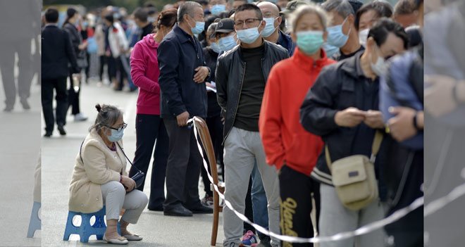 China to test entire city in 'five days' after six virus cases