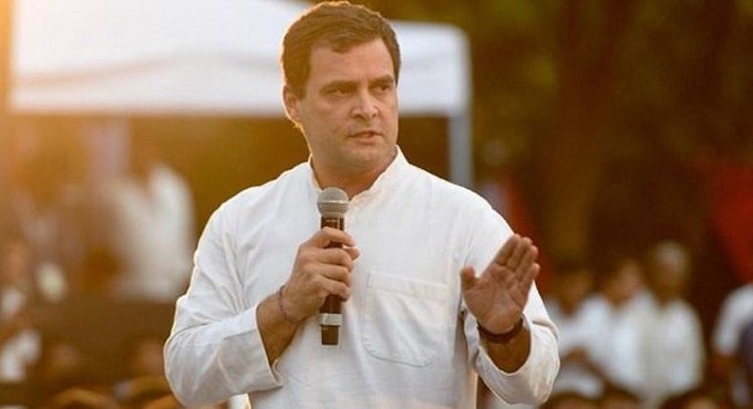 Rahul Gandhi takes dig at PM on wind turbines suggestion, BJP hits back