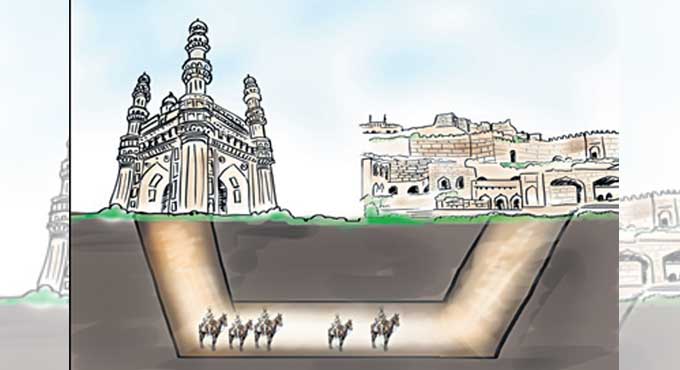 Charminar-Golconda tunnel: Hyderabad’s favourite rumour resurfaces