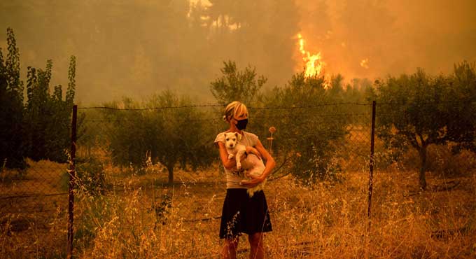 Greece-forest-fire