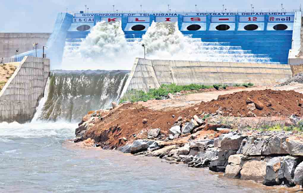 KLIS' largest reservoir receives Godavari water