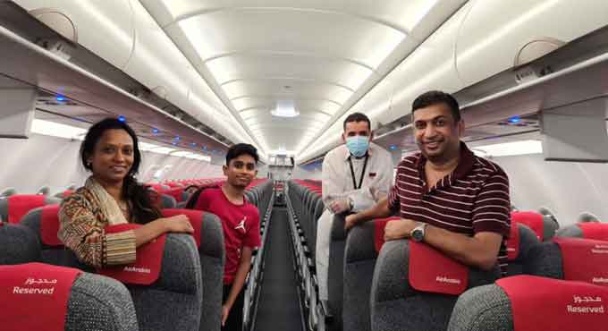 With no extra cost, Telangana NRI family enjoys ‘private’ flight journey