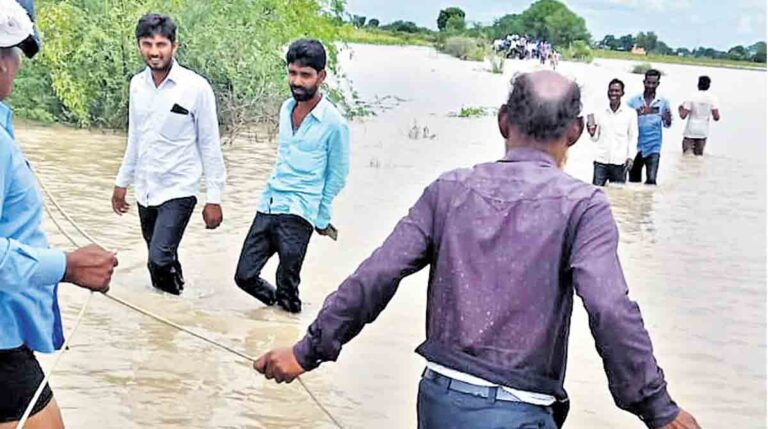 Gritty villagers of Nizamabad face flood fury
