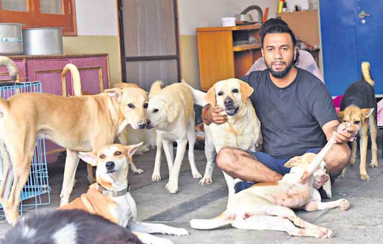 Rescuing animals a social responsibility, says animal rescuer Sanjeev Nag