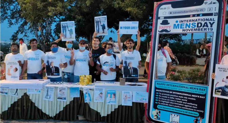 ‘Save Indian Family’ a voice for men’s rights