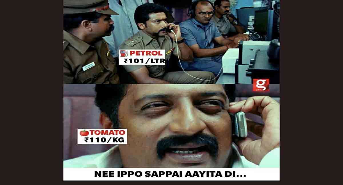Annoyed with tomato prices, Prakash Raj shares meme from 'Singam' - Telangana Today