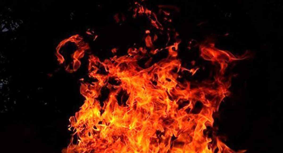 Farmer burnt alive in agriculture field