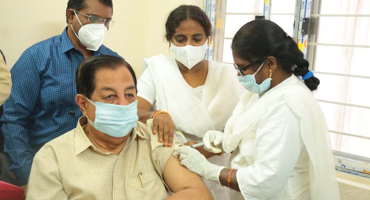 Booster doses for senior citizens launched in Telangana