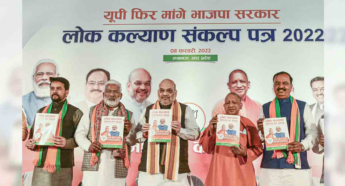 BJP&#39;s manifesto for UP includes punishments and fines against &#39;love jihad&#39;